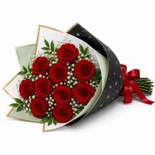 Cargar imagen en el visor de la galería, Ramo 10 rosas